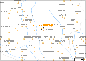 map of Agua Amarga