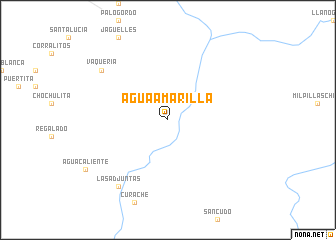 map of Agua Amarilla