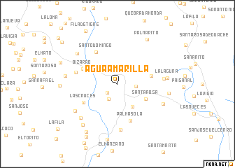 map of Agua Amarilla