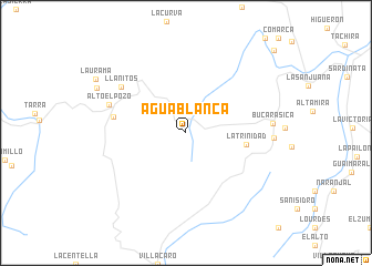 map of Aguablanca