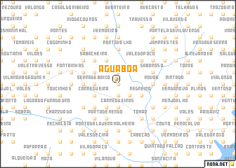 map of Água Boa