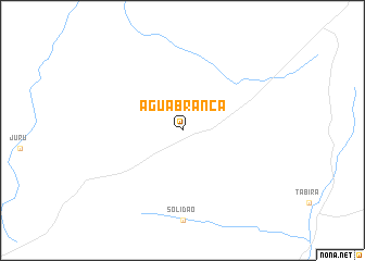 map of Água Branca