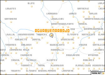 map of Agua Buena Abajo