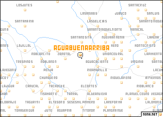 map of Agua Buena Arriba
