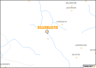 map of Agua Buena