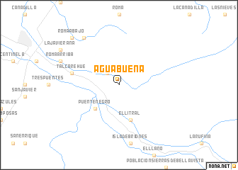 map of Agua Buena