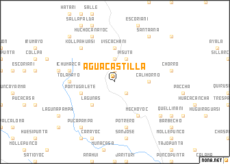 map of Agua Castilla