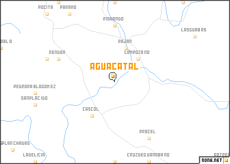 map of Aguacatal