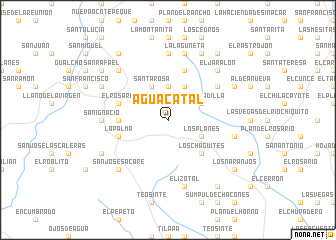 map of Aguacatal