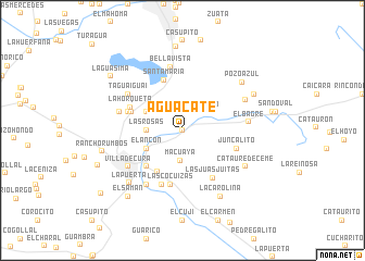 map of Aguacate