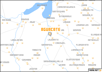 map of Aguacate