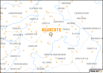 map of Aguacate