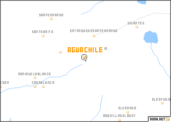 map of Agua Chile