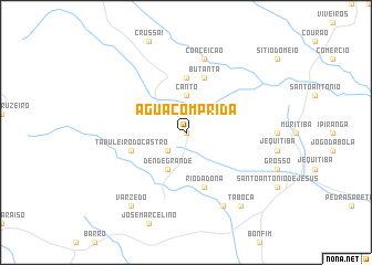 map of Água Comprida