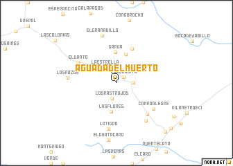 map of Aguada del Muerto