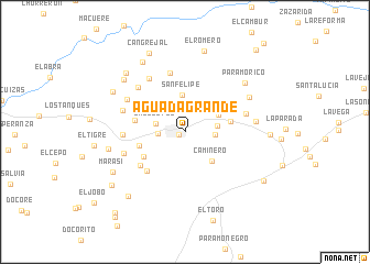 map of Aguada Grande