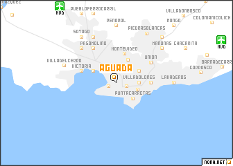 map of Aguada