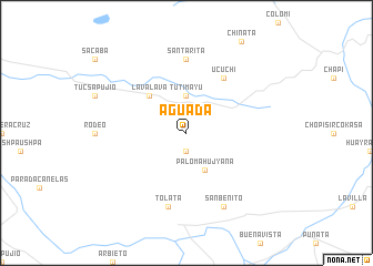 map of Aguada