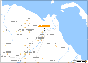 map of Aguada