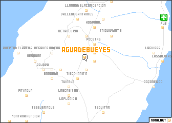 map of Agua de Bueyes