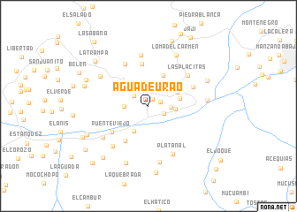 map of Agua de Urao