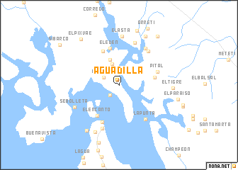 map of Aguadilla