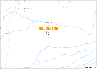 map of Aguaditas