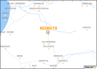 map of Aguadita