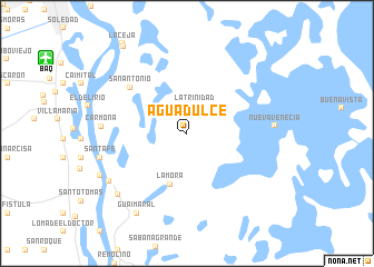 map of Aguadulce