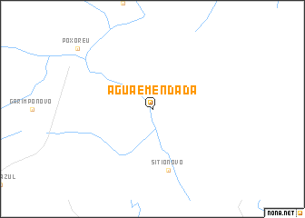 map of Água Emendada