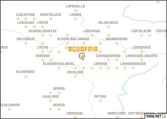 map of Aguafría