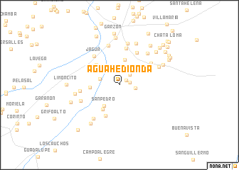 map of Agua Hedionda