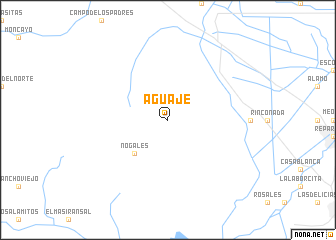 map of Aguaje