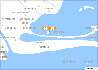 map of Aguaje