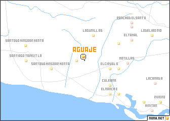 map of Aguaje