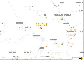 map of Aguaje