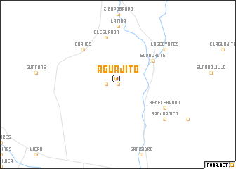 map of Aguajito