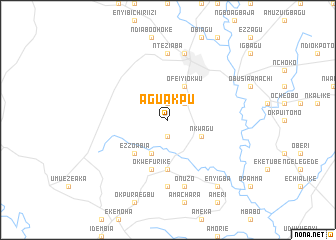 map of Agu Akpu