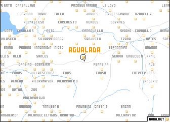 map of Agualada