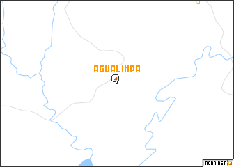 map of Água Limpa