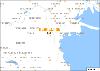 map of Aguallane