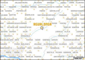 map of Água Longa