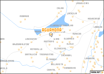 map of Agua Mona