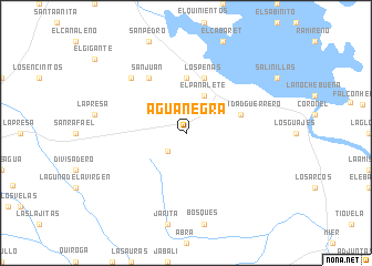 map of Agua Negra