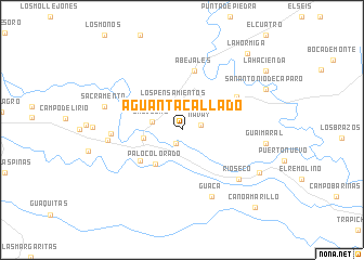 map of Aguanta Callado