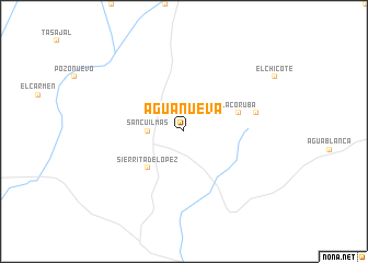 map of Agua Nueva