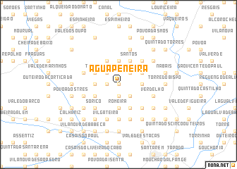 map of Água Peneira
