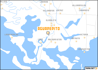 map of Aguapepito