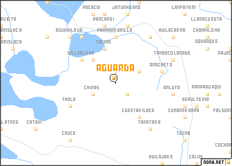 map of Aguarda