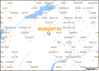 map of Aguasantas